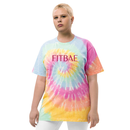 FitBae Oversized tie-dye t-shirt