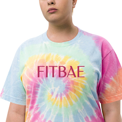 FitBae Oversized tie-dye t-shirt