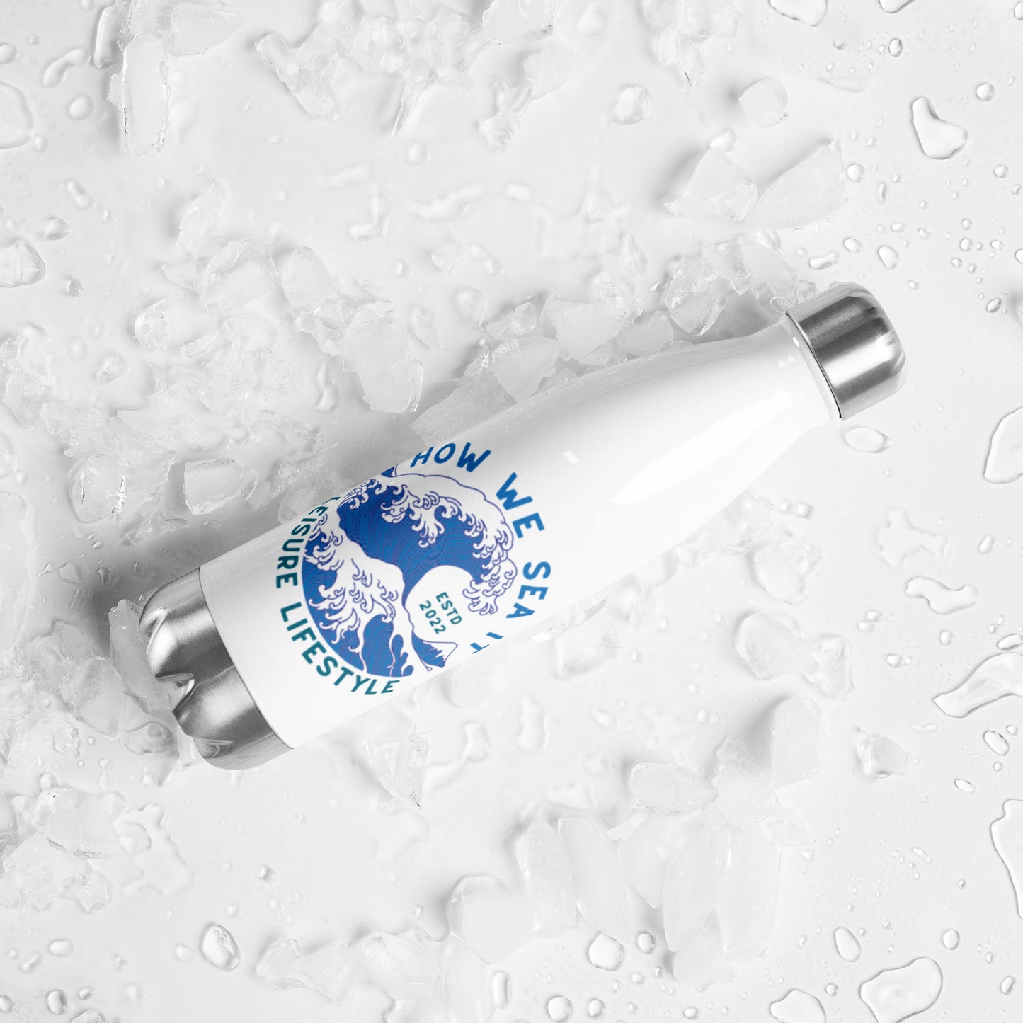 HOW WE SEA IT Stainless Steel Water Bottle