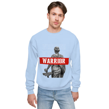 Warrior fleece sweatshirt