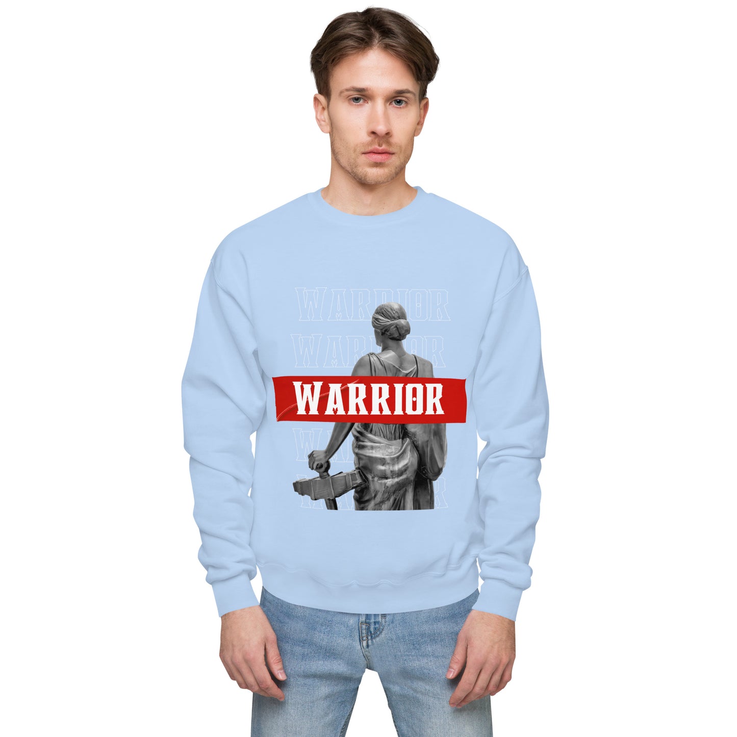 Warrior fleece sweatshirt