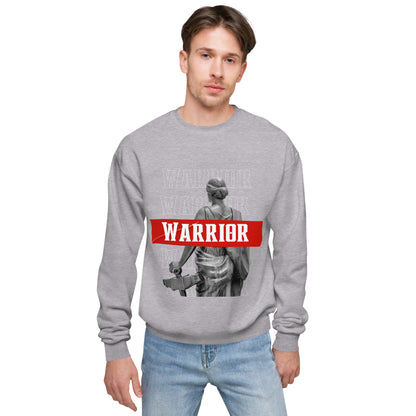 Warrior fleece sweatshirt