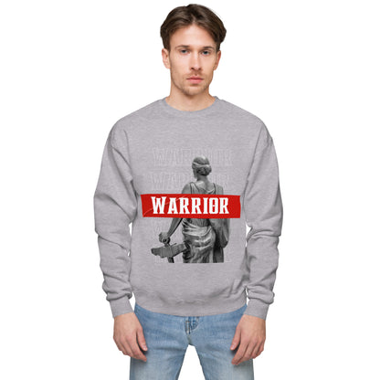 Warrior fleece sweatshirt