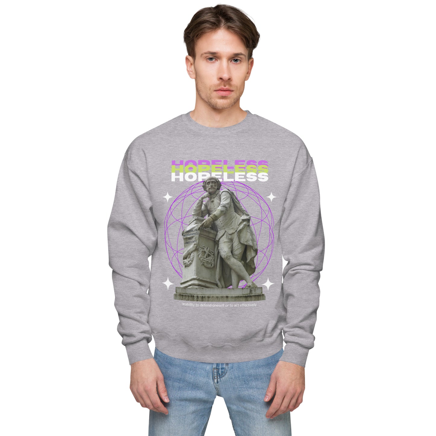 Hopeless fleece sweatshirt