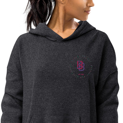 Boujee Bae sueded fleece hoodie