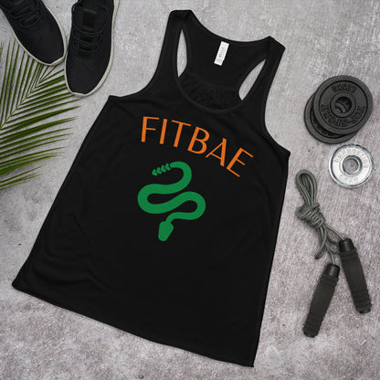 FITBAE Rattler Pride Women's Flowy Racerback Tank