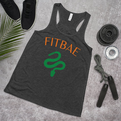 FITBAE Rattler Pride Women's Flowy Racerback Tank