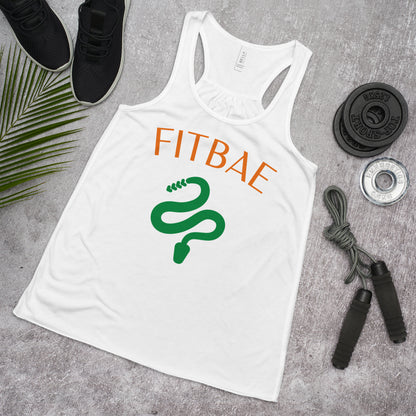 FITBAE Rattler Pride Women's Flowy Racerback Tank