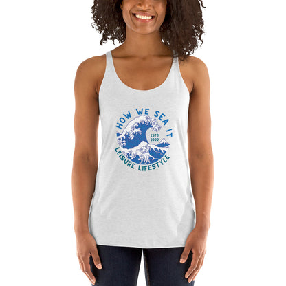 HOW WE SEA IT Women's Racerback Tank