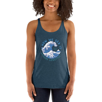 HOW WE SEA IT Women's Racerback Tank