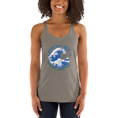 HOW WE SEA IT Women's Racerback Tank